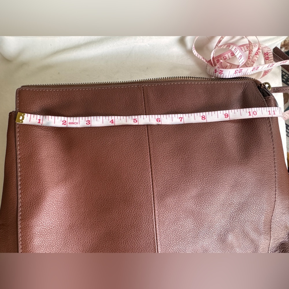 Fossil Brown Leather Backpack - Picture 4 of 5